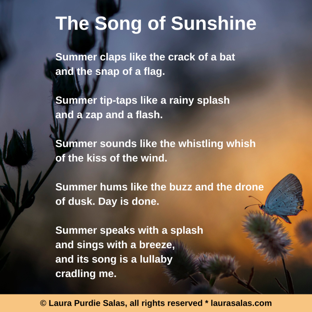 The Song of Sunshine • Laura Purdie Salas